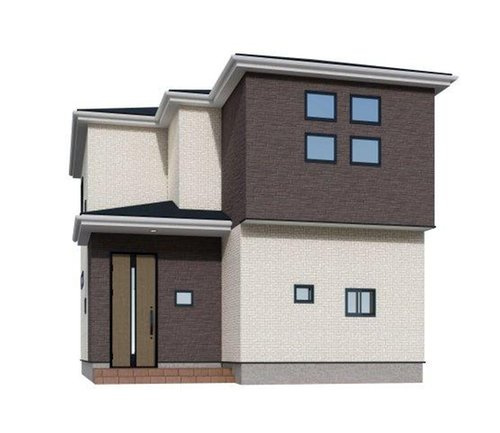 グラファーレ　岡山市南区福富中【仲介手数料無料】の外観パース