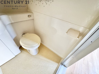 浴室にトイレがあります