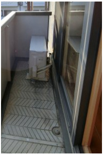 グランディールのバルコニー