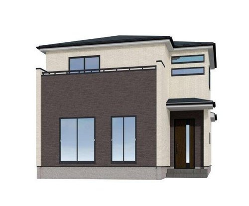 グラファーレ　岡山市南区藤田(第5)【仲介手数料無料】の外観パース