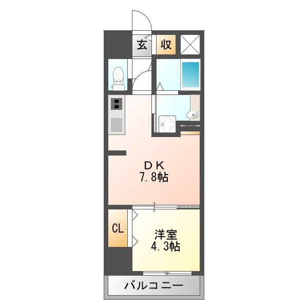 ザ・カームの間取り