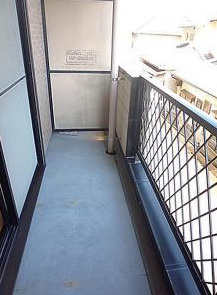 ヴィラコートはなみづきのバルコニー