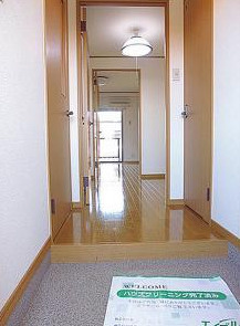 ヴィラコートはなみづきの玄関|毎日通る玄関はこちらです