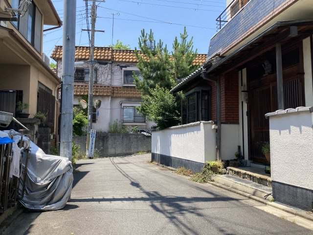 北区等持院南町の前面道路含む現地写真|前面道路含む現地写真です