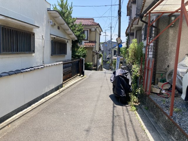 北区等持院南町の前面道路含む現地写真|前面道路含む現地写真です