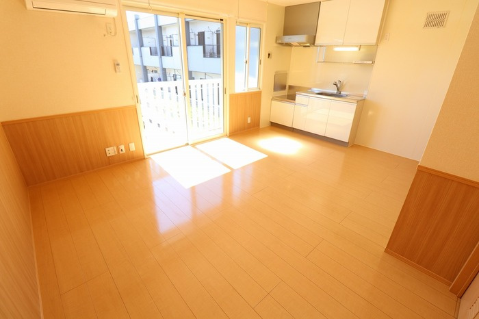 サニーウエル Aの居間・リビング|リビング