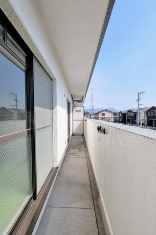 西本ビルのバルコニー|西本ビル202号室