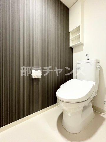 IE 新栄のトイレ|落ち着いた色調のトイレです