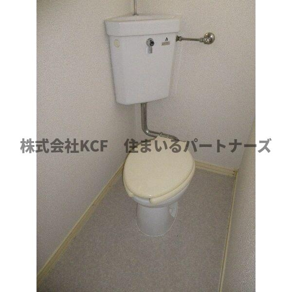 印度屋ハイツ2のトイレ|落ち着いたトイレです