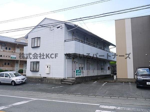 印度屋ハイツ2の玄関|毎日通る玄関はこちらです