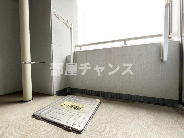 リヴシティ鶴舞のバルコニー
