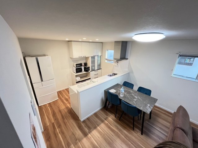 【キッチン】 | 南区大福 | 対面キッチンなのでリビングの様子を見ながら作業が出来ます♪