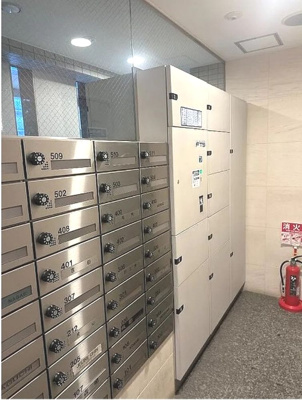 【その他共用部分】 | Brilliaガーデン池袋 | 不在時にも大活躍の宅配ボックス完備(^^)/