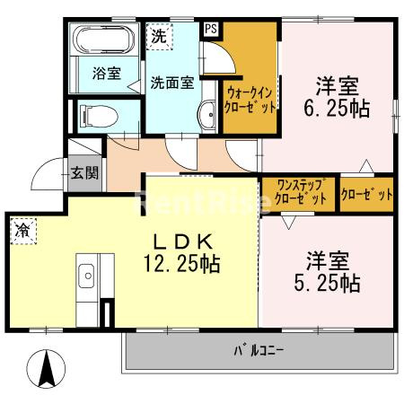 Ｒｏｂｌｅ今伊勢の間取り