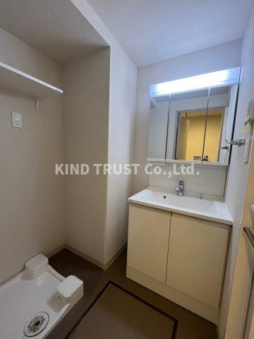 エクシアテラス梅田の洗面所|忙しい朝には欠かせない洗面所です