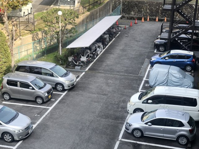 【駐車場】 | 西緑ヶ丘スカイハイツ
