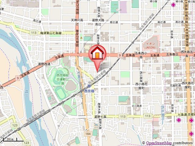 シャトー・ドゥ・フルールの地図
