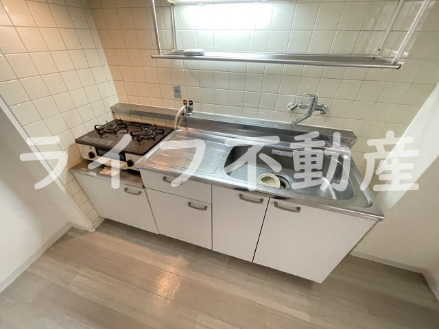 メゾンイサムのキッチン|きれいなキッチンです