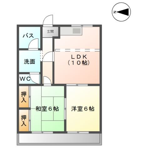 Ｊハピネスの間取り