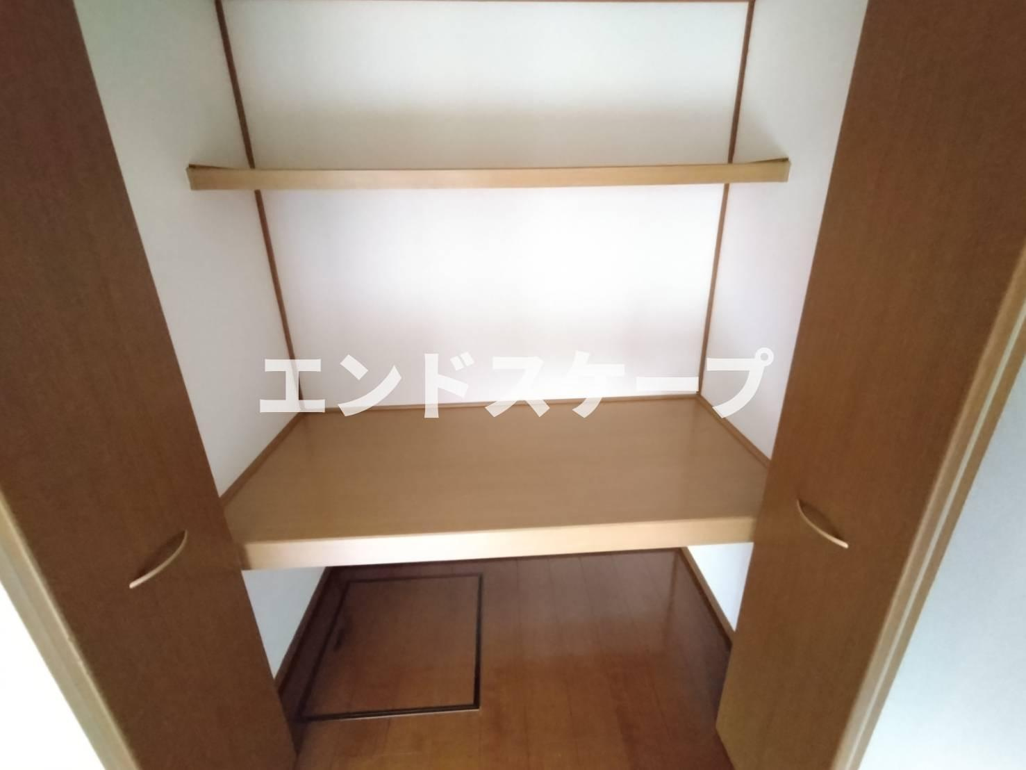 御料所ガーデンDの収納|高崎、前橋エリアのお部屋探しはエンドスケープまで！お客様の理想お聞かせ下さい♪