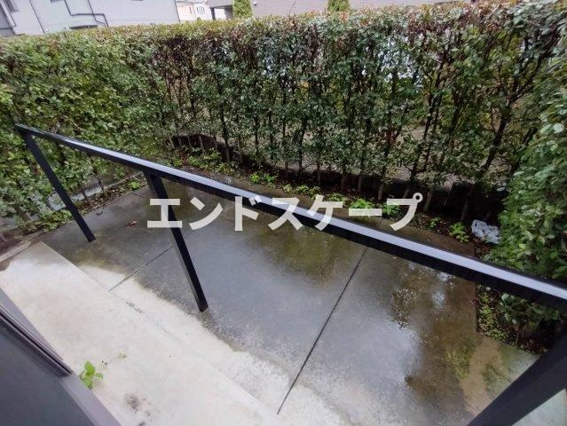 御料所ガーデンDのバルコニー|高崎、前橋エリアのお部屋探しはエンドスケープまで！お客様の理想お聞かせ下さい♪