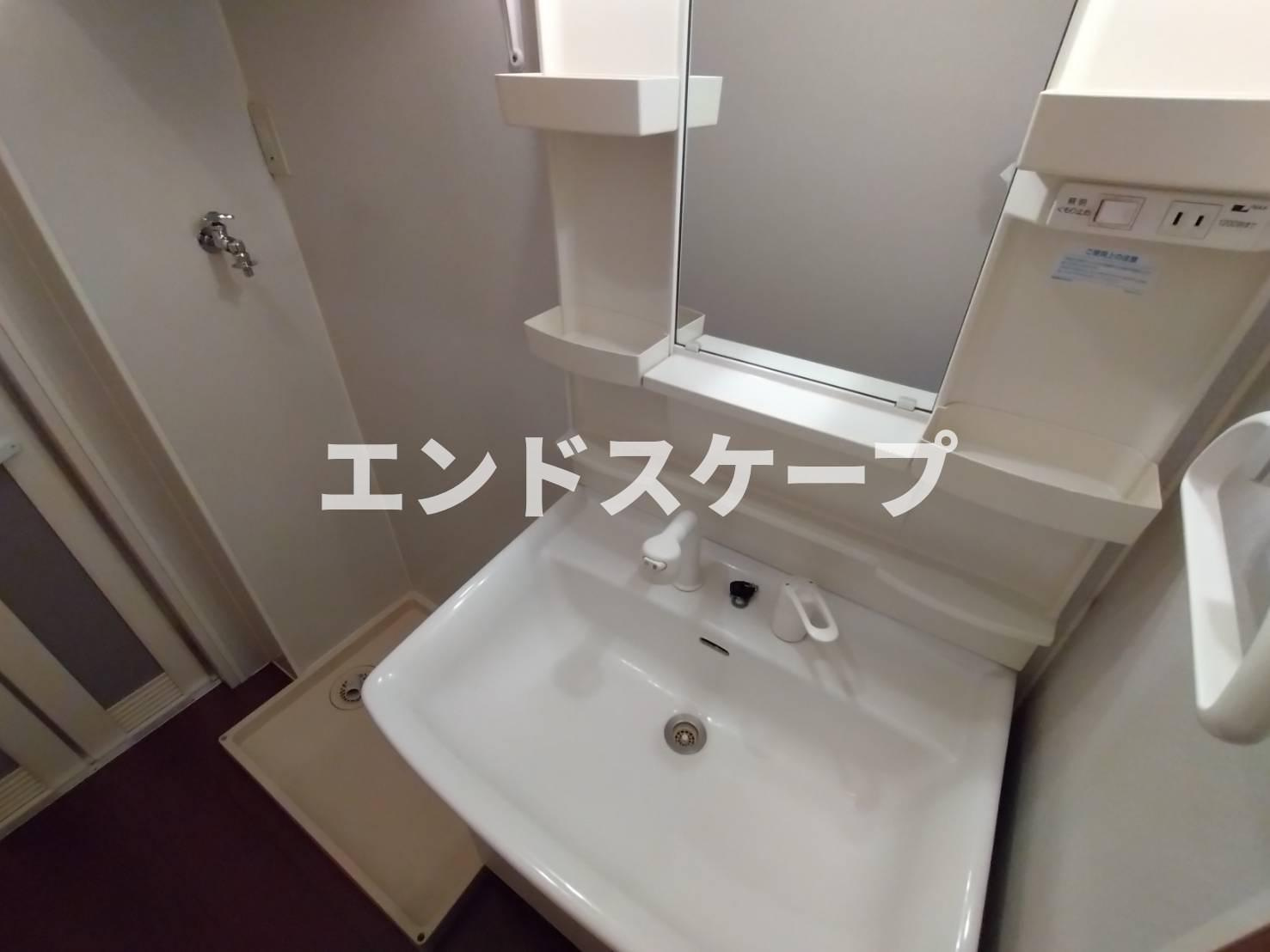 御料所ガーデンDの洗面所|高崎、前橋エリアのお部屋探しはエンドスケープまで！お客様の理想お聞かせ下さい♪