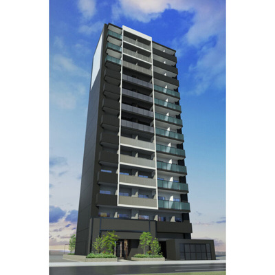 【外観パース】 | ディアレイシャス名古屋太閤通Ⅲ