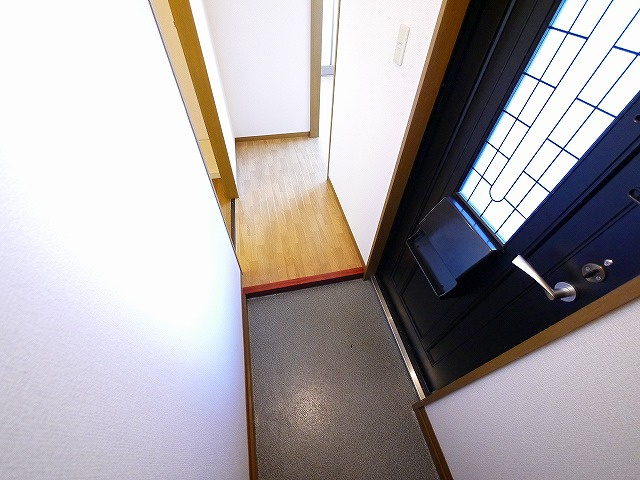 サンリッチの玄関|落ち着いた玄関です