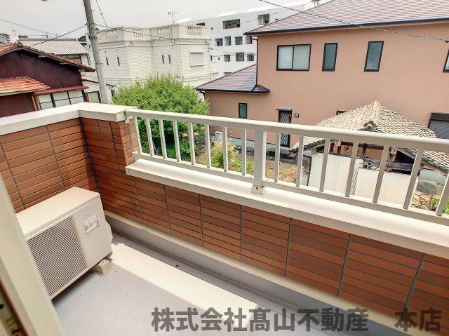 アカンサス宗像のバルコニー
