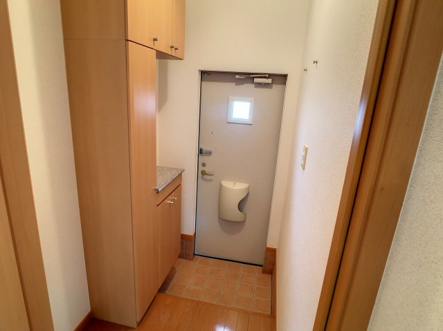 アカンサス宗像の玄関