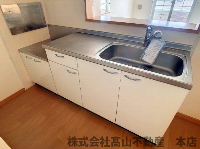 アカンサス宗像のキッチン