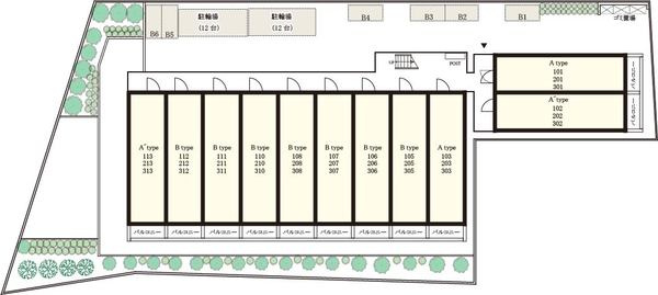 【区画図】 | リブリ・コーワハイム