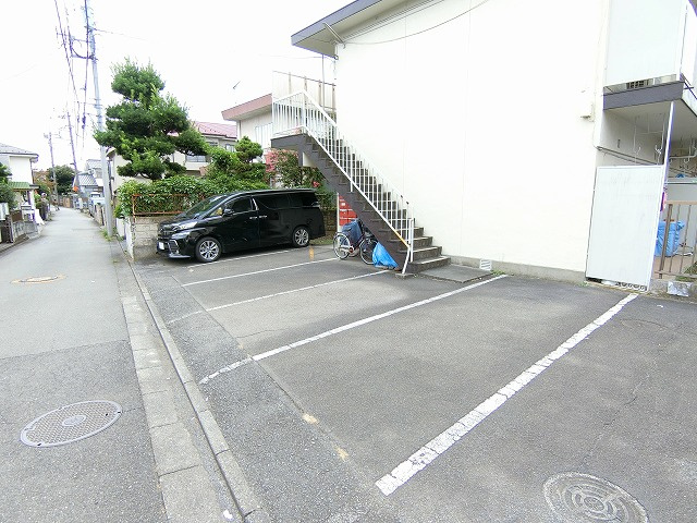 グリーンコープの駐車場