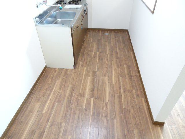 ノースフィールド深池Bのキッチン