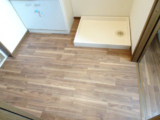 ノースフィールド深池Bの洗面所