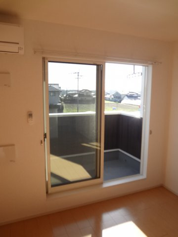 グランドサン　菊池のバルコニー|お洗濯にも便利なバルコニー付き