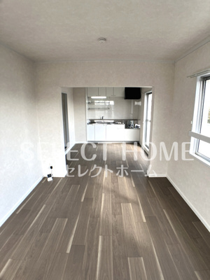 【居間・リビング】 | 大和ハイツA棟 | ゆったり過ごせるリビングです