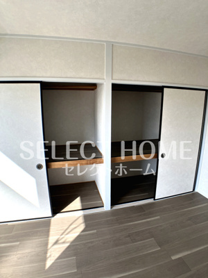 【収納】 | 大和ハイツA棟 | 大きなスペースがあり、収納には困りません