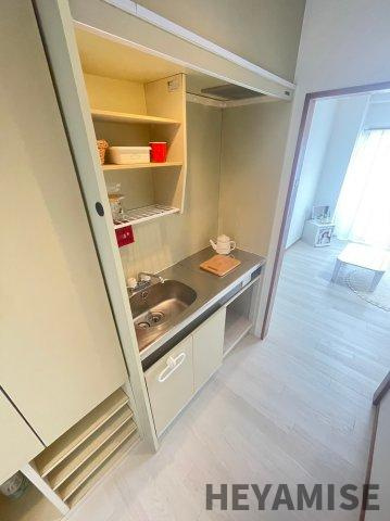 あこ物産ビルのキッチン