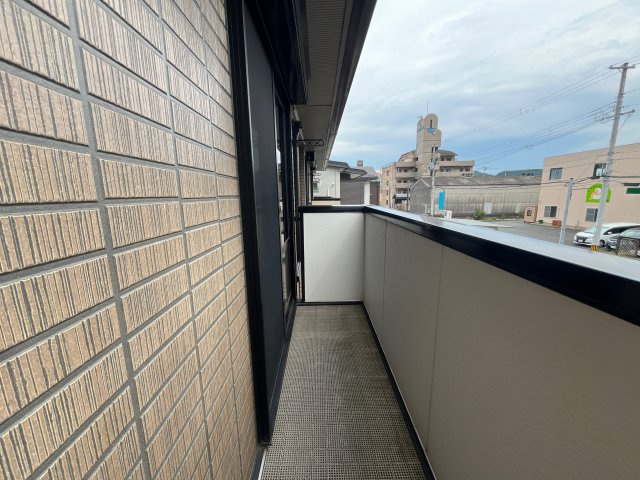 ソレーユ北条のバルコニー