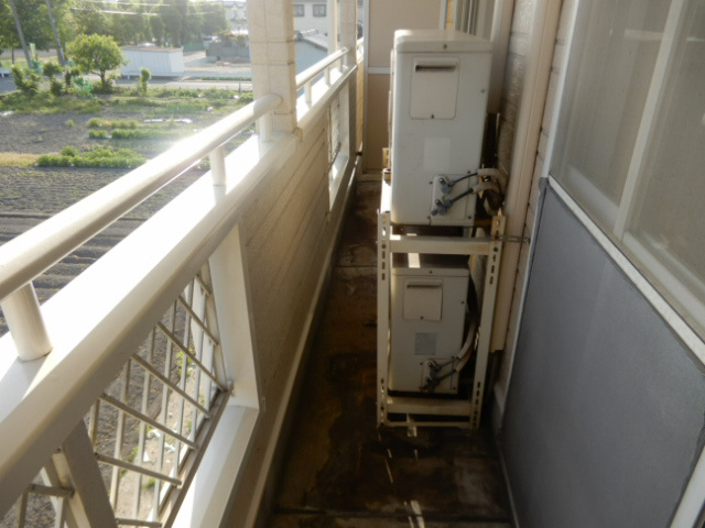 コーポ高田のバルコニー