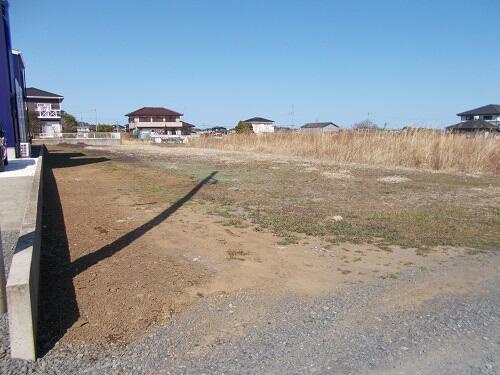 ひたちなか市道メキの売地の外観