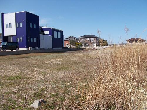 ひたちなか市道メキの売地の外観
