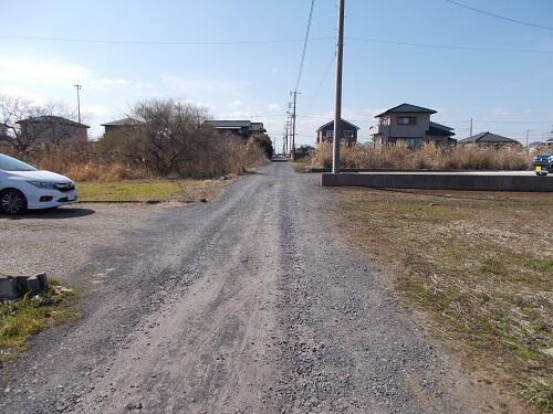 ひたちなか市道メキの売地の外観