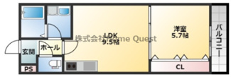 【間取り】 | アート長瀬A