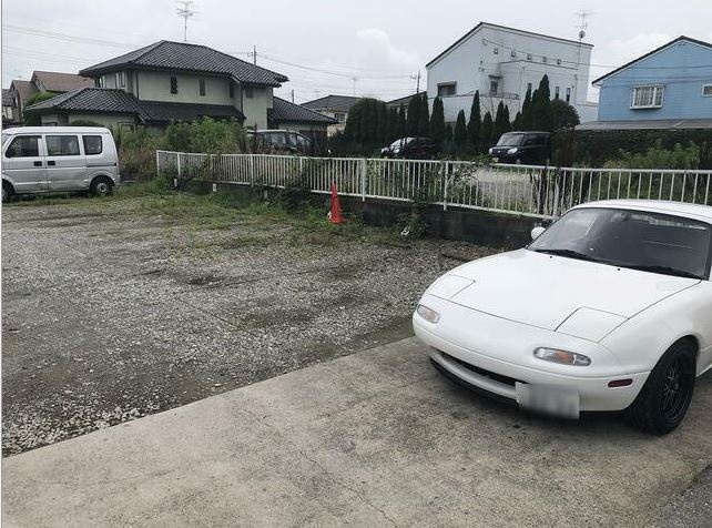テラスG駐車場の外観