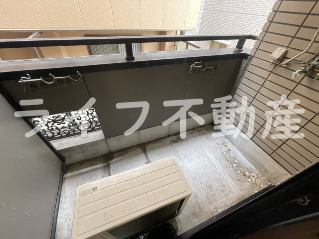 CTビュー永和のバルコニー|広々としたバルコニーです