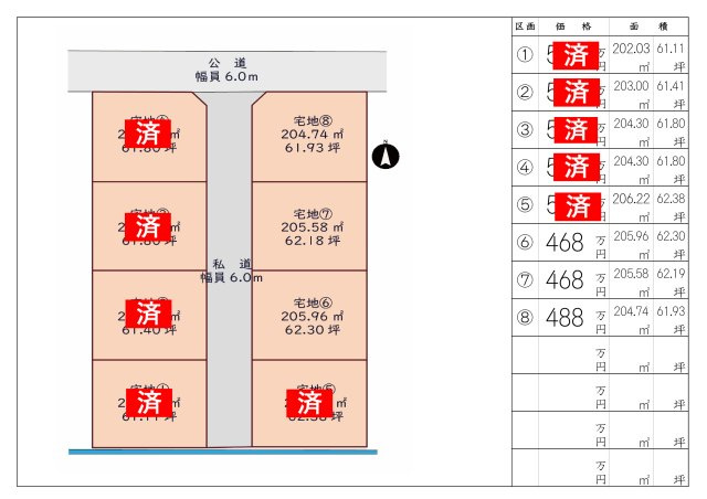 【土地図】 | 加美町町浦売地
