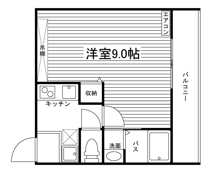 ビアンコ京都西陣の間取り|代表的な間取りです