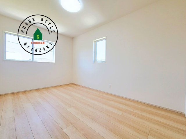 第14中西町モデル（1号棟）の寝室|主寝室には収納力に優れたクローゼットがありますので、お部屋もすっきり片付きます。